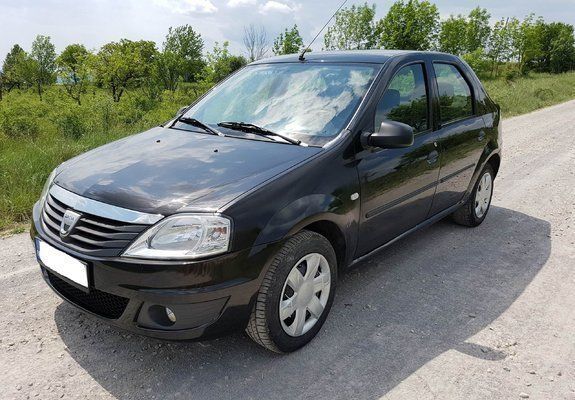 Second-hand Dacia Logan 55 CP (40 kW) 2010 Negru Berlinǎ