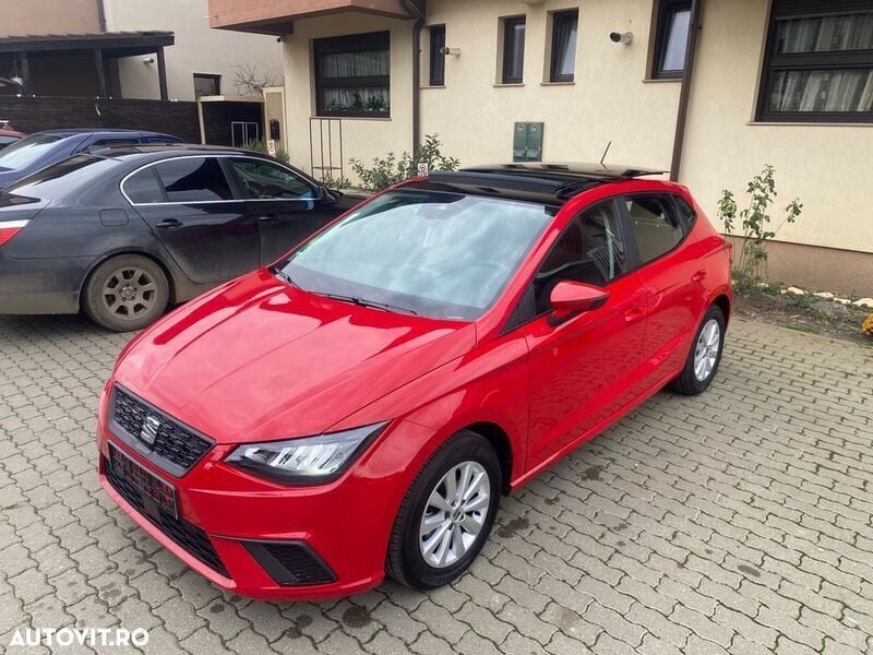 Rosu Utilizat 2023 Seat Ibiza Style Hatchback | 10.999 EUR (Preț OK) - Imagine 1/4
