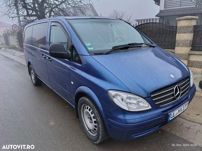 Culoarealbastru Utilizat 2007 Mercedes Vito Van | 7.000 EUR (Scump) - Imagine 1/4
