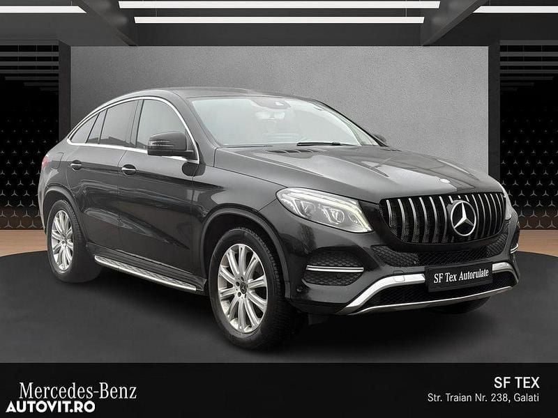 Second-hand Mercedes GLE350 258 CP (189 kW) 2016 Culoarenegru Coupe