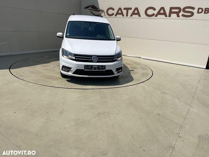Culoarealb Utilizat 2018 VW Caddy Comfortline Monovolum | 11.495 EUR (Preț OK) - Imagine 1/4
