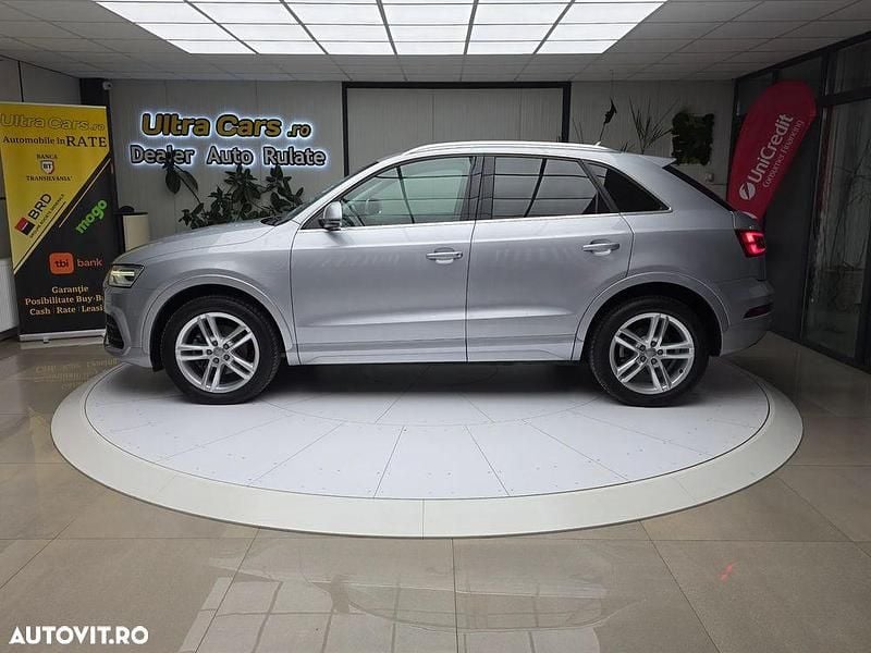 Second-hand Audi Q3 Sport 150 CP (110 kW) 2016 Culoareargint SUV
