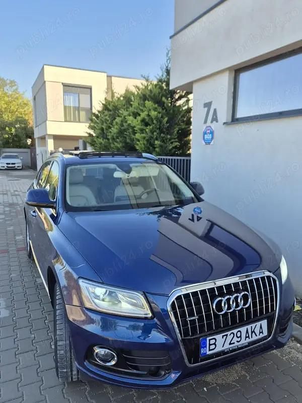 Second-hand Audi Q5 Premium 190 CP (139 kW) 2015 Albastru SUV