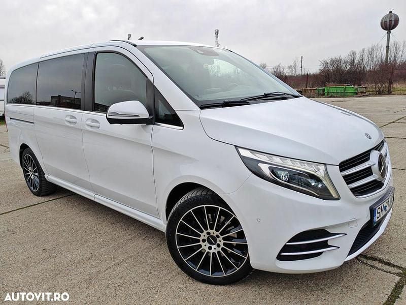 Second-hand Mercedes V250 Avantgarde 190 CP (139 kW) 2018 Culoarealb Monovolum