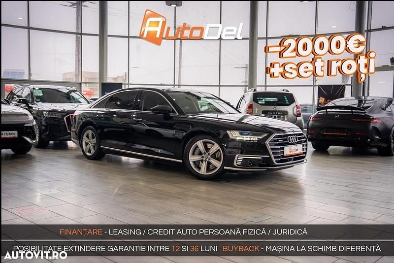 Second-hand Audi A8L Comfort 449 CP (330 kW) 2020 Culoarenegru Berlinǎ