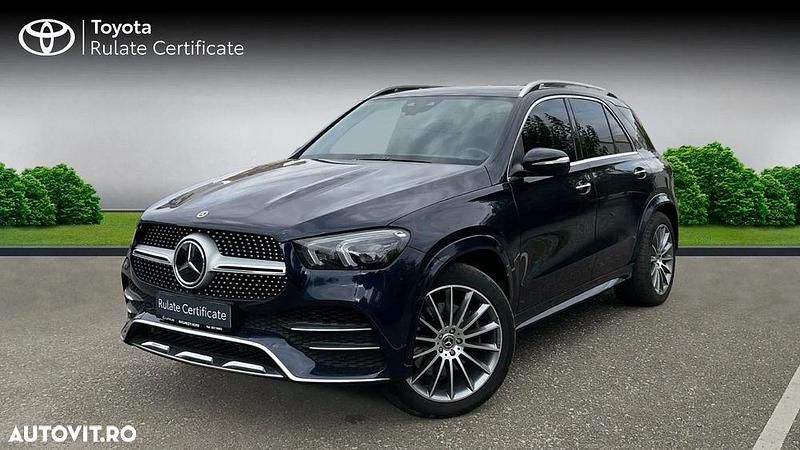Culoarealbastru Utilizat 2022 Mercedes GLE400 SUV | 61.900 EUR (Preț bun) - Imagine 1/4