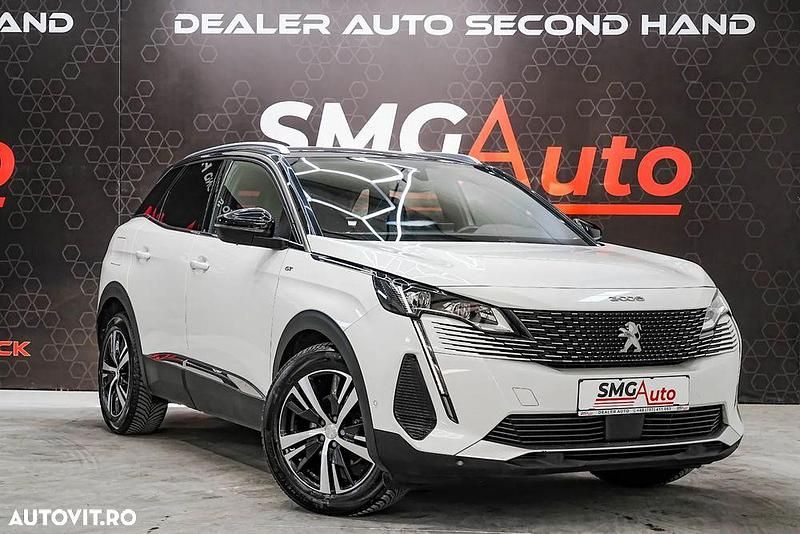 Culoarealb Utilizat 2021 Peugeot 3008 GT-line SUV | 19.990 EUR (Puțin scump) - Imagine 1/4