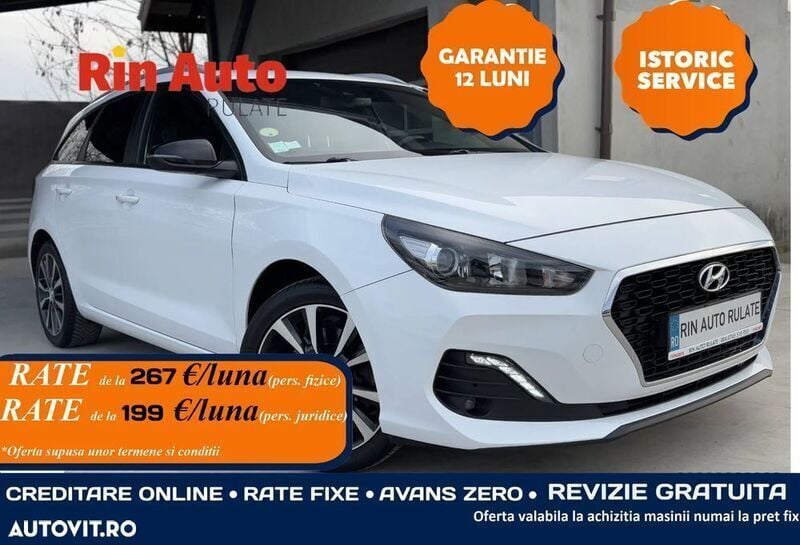 Alb Utilizat 2020 Hyundai i30 Select Break | 11.690 EUR (Preț OK) - Imagine 1/4