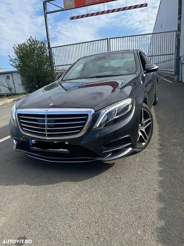 Culoarenegru Utilizat 2015 Mercedes S350 Berlinǎ | 23.999 EUR (Super Preț) - Imagine 1/4
