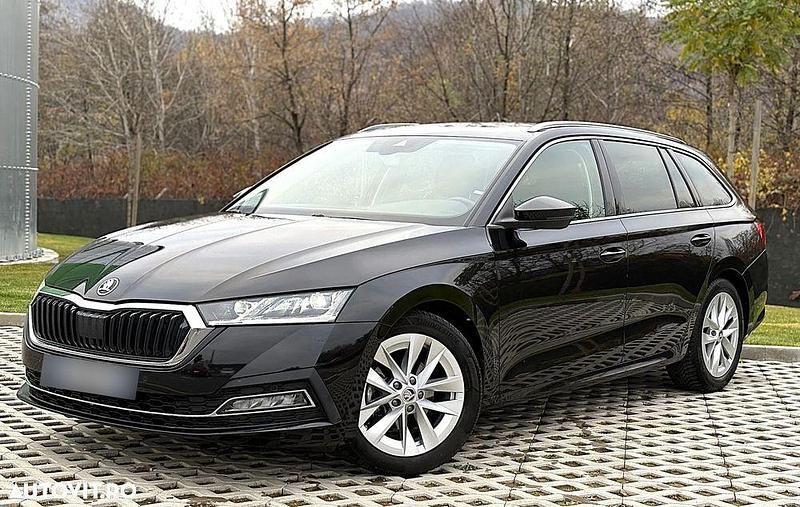 Culoarenegru Utilizat 2021 Skoda Octavia SportLine Break | 15.900 EUR (Preț OK) - Imagine 1/4