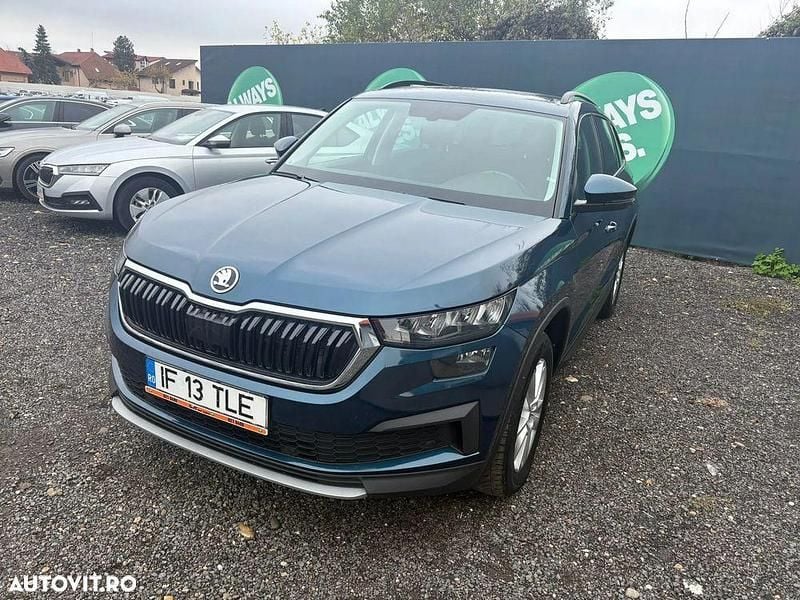 Second-hand Skoda Kodiaq Style 150 CP (110 kW) 2021 Culoarealbastru SUV