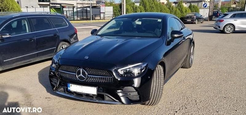 Culoarenegru Utilizat 2020 Mercedes E400 AMG line Coupe | 38.000 EUR (Preț OK) - Imagine 1/4