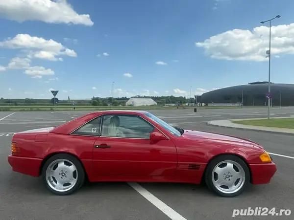 Rosu Utilizat 1991 Mercedes SL500 | 17.500 EUR - Imagine 1/4