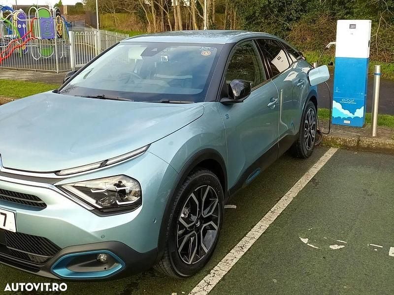 Culoarealbastru Second-hand 2023 Citroën e-C4 Hatchback | 17.500 EUR - Imagine 1/3