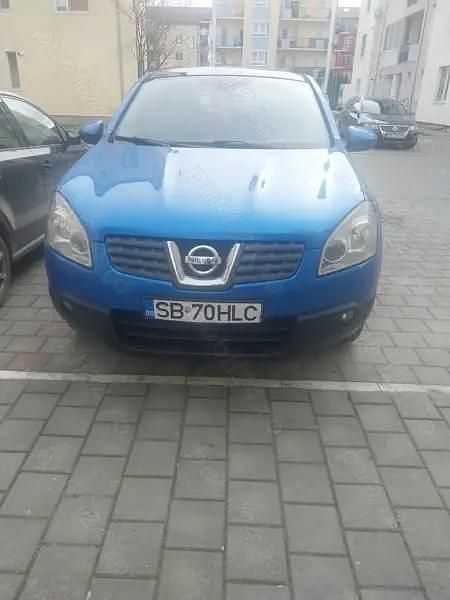 Second-hand Nissan Qashqai 106 CP (77 kW) 2007 Albastru SUV