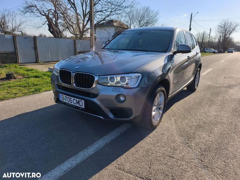 Gri Utilizat 2015 BMW X3 SUV | 17.150 EUR (Super Preț) - Imagine 1/4
