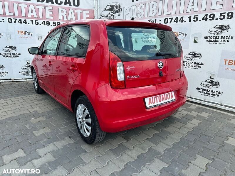 Second-hand Skoda Citigo Ambition 75 CP (55 kW) 2016 Roșu Hatchback