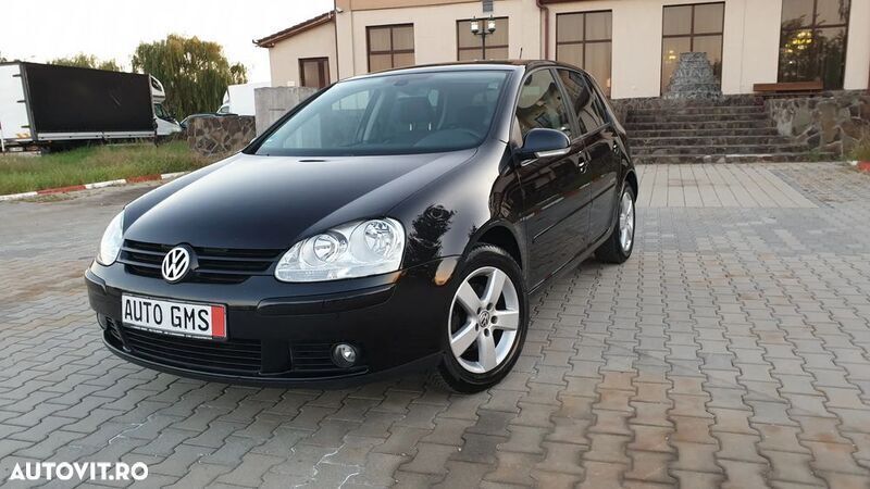 Negru Utilizat 2008 VW Golf VI United Hatchback | 4.299 EUR (Preț OK) - Imagine 1/4