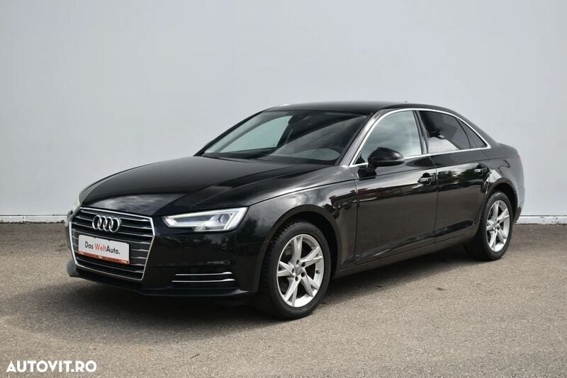 Negru normal Utilizat 2018 Audi A4 Sport Berlinǎ | 19.900 EUR (Preț OK) - Imagine 1/4
