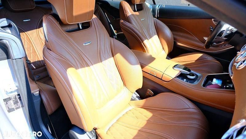 Second-hand Mercedes S63 AMG AMG 585 CP (430 kW) 2015 Gri Coupe