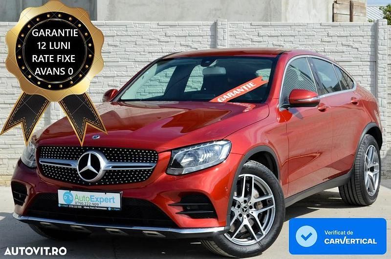 Culoarerosu Utilizat 2017 Mercedes GLC220 AMG line Coupe | 25.480 EUR (Super Preț) - Imagine 1/4