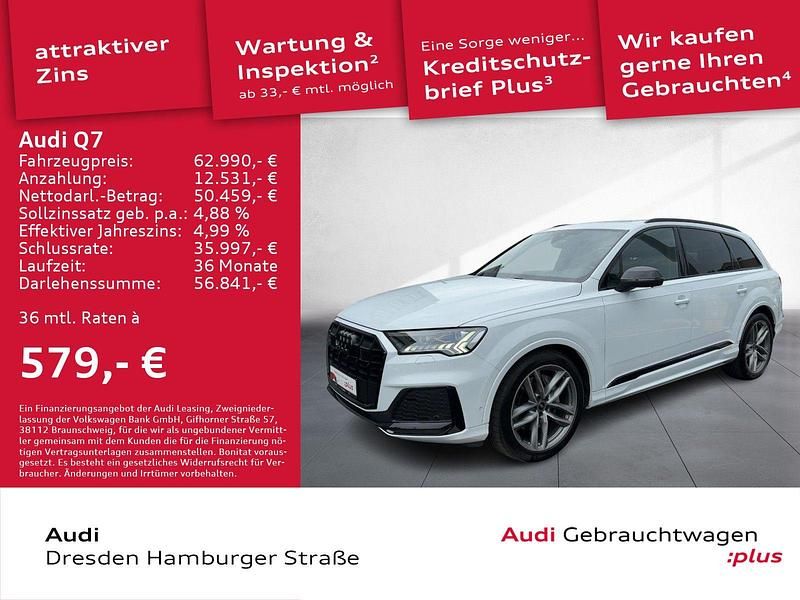 Utilizat 2022 Audi Q7 S-Line SUV | 67.571 EUR - Imagine 1/1