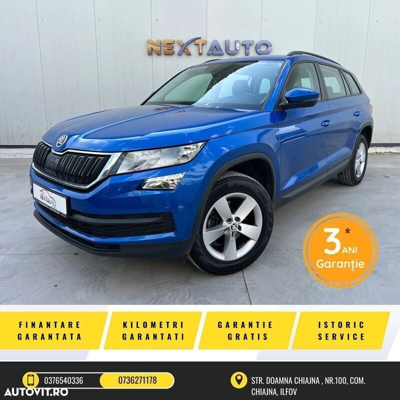 Albastru Utilizat 2020 Skoda Kodiaq Active SUV | 16.990 EUR (Preț bun) - Imagine 1/4