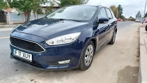Culoarealbastru Utilizat 2015 Ford Focus Trend Break | 4.450 EUR (Preț bun) - Imagine 1/4