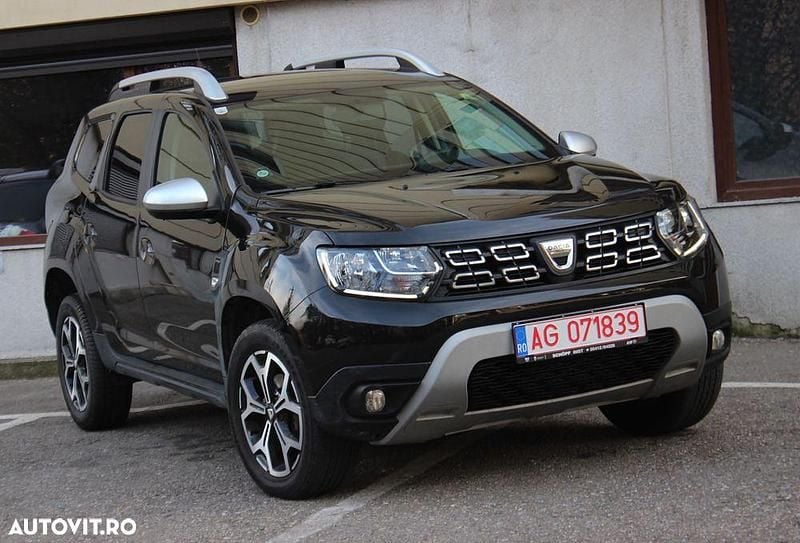 Negru Utilizat 2019 Dacia Duster Extreme SUV | 12.750 EUR (Preț OK) - Imagine 1/4
