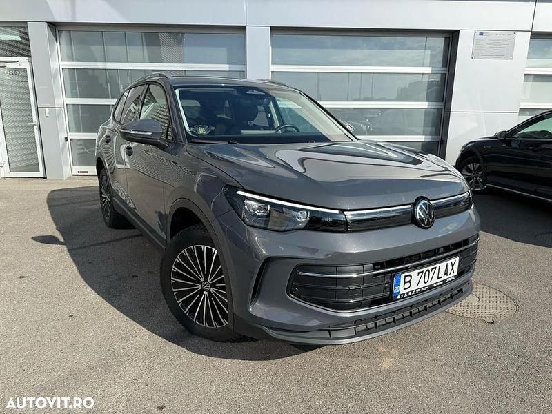 Gri Utilizat 2024 VW Tiguan Advance SUV | 32.950 EUR (Preț OK) - Imagine 1/4