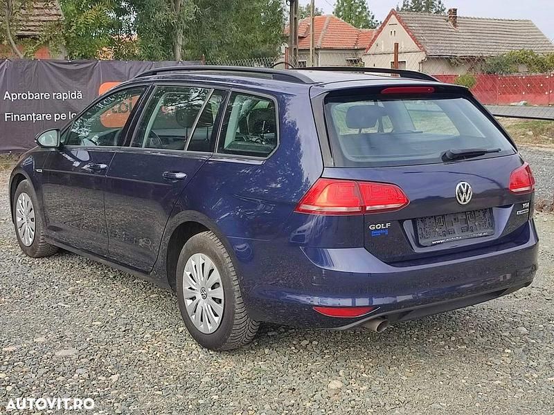 Second-hand VW Golf VII 105 CP (77 kW) 2017 Culoarealbastru Break