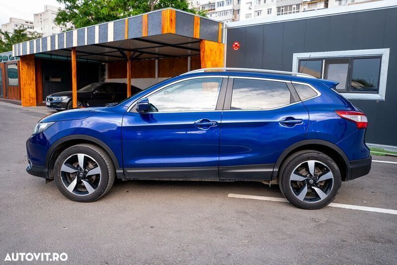 Albastru Utilizat 2016 Nissan Qashqai Tekna SUV | 10.590 EUR (Preț bun) - Imagine 1/4