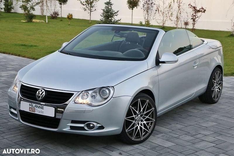 Culoareargint Utilizat 2006 VW Eos Individual Cabrio | 5.500 EUR (Puțin scump) - Imagine 1/4