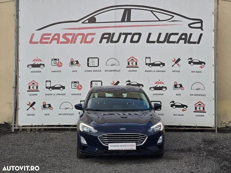 Second-hand Ford Focus 120 CP (88 kW) 2020 Culoarealbastru Hatchback