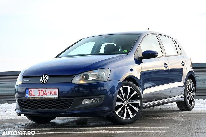 Second-hand VW Polo 75 CP (55 kW) 2012 Culoarealbastru Hatchback