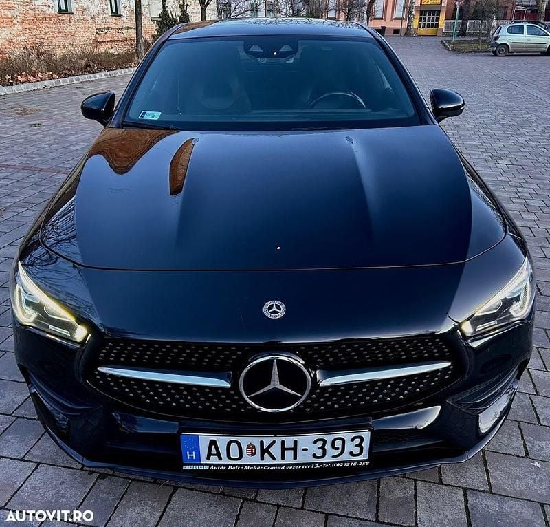 Second-hand Mercedes CLA200 AMG line 163 CP (119 kW) 2020 Culoarenegru Coupe