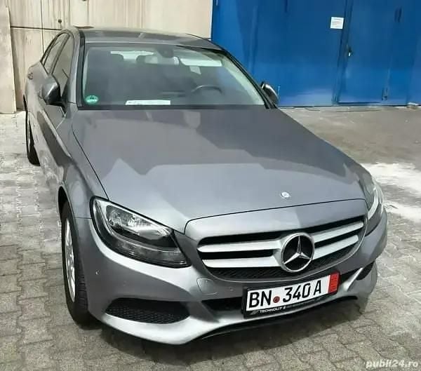 Gri Utilizat 2015 Mercedes C180 Berlinǎ | 14.200 EUR (Preț OK) - Imagine 1/4