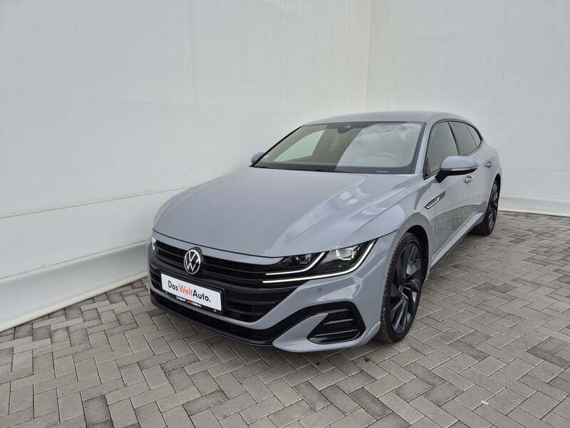 Gri deschis normal Utilizat 2021 VW Arteon R-line Berlinǎ | 31.990 EUR (Preț OK) - Imagine 1/4