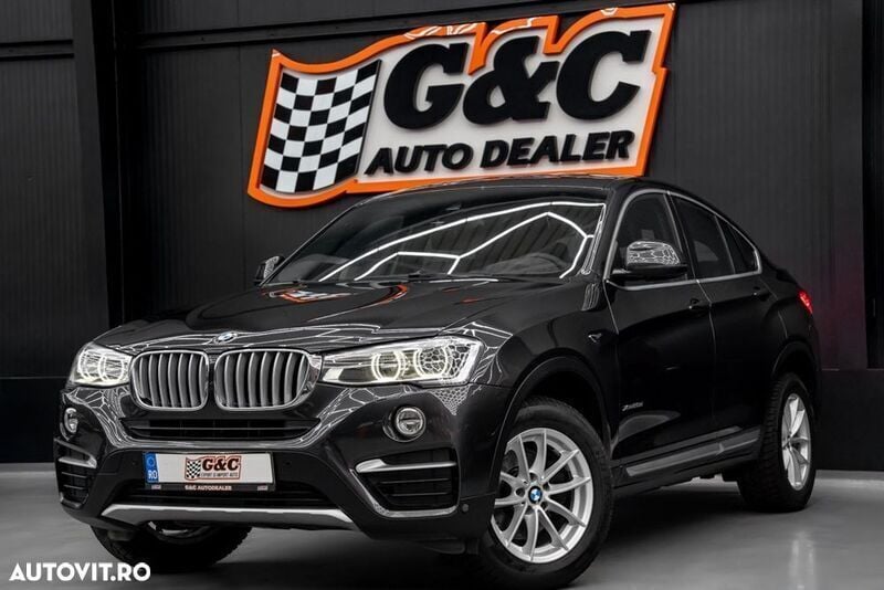 Gri Utilizat 2016 BMW X4 xLine SUV | 20.999 EUR (Super Preț) - Imagine 1/4