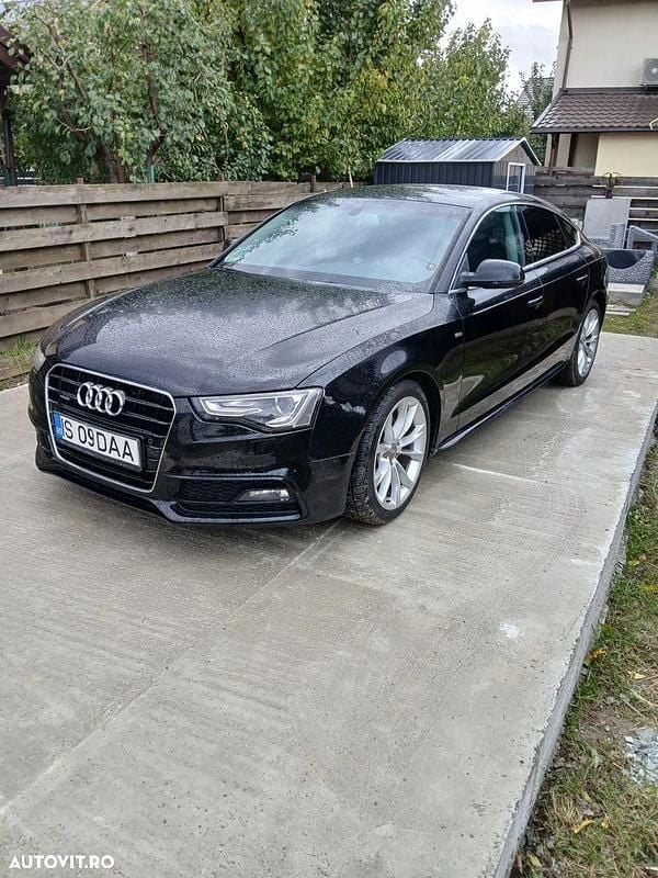 Culoarenegru Utilizat 2015 Audi A5 Sportback S-Line Coupe | 15.500 EUR (Preț OK) - Imagine 1/4
