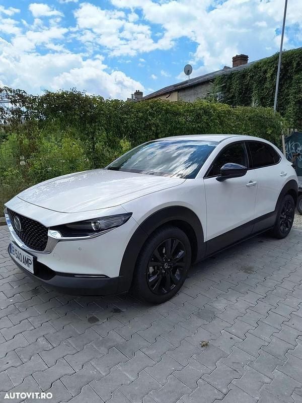 Culoarealb Utilizat 2023 Mazda CX-30 Homura-Line SUV | 24.000 EUR (Preț bun) - Imagine 1/4