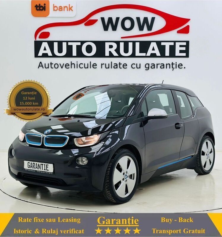 Gri Utilizat 2015 BMW i3 Hatchback | 11.590 EUR (Preț bun) - Imagine 1/4