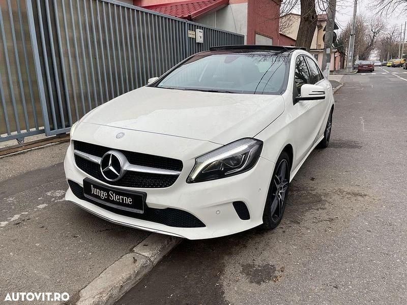 Culoarealb Utilizat 2016 Mercedes A160 Hatchback | 16.850 EUR (Preț OK) - Imagine 1/4