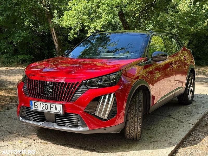 Rosu Utilizat 2024 Peugeot 2008 GT SUV | 21.490 EUR (Preț OK) - Imagine 1/4