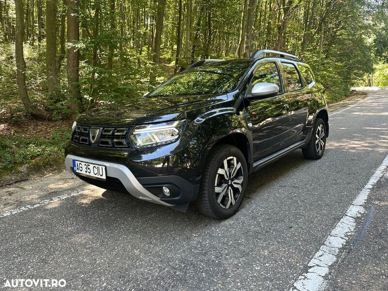 Negru Utilizat 2022 Dacia Duster Prestige SUV | 18.500 EUR (Puțin scump) - Imagine 1/4