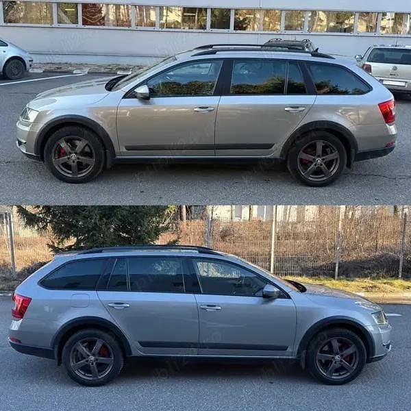 Second-hand Skoda Octavia Scout 180 CP (132 kW) 2015 Galben Break