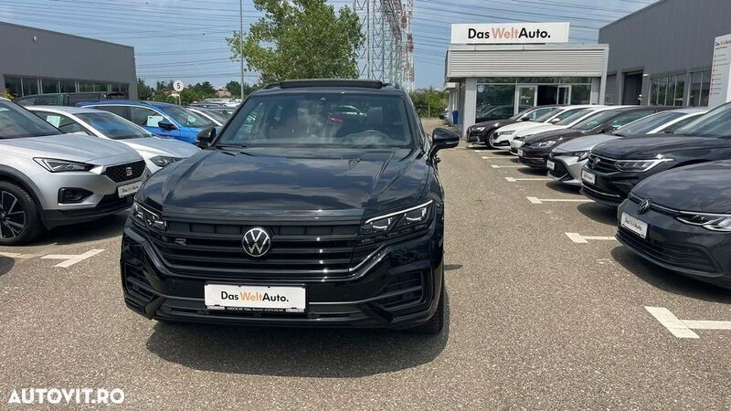 Negru Utilizat 2022 VW Touareg Style SUV | 55.990 EUR - Imagine 1/4