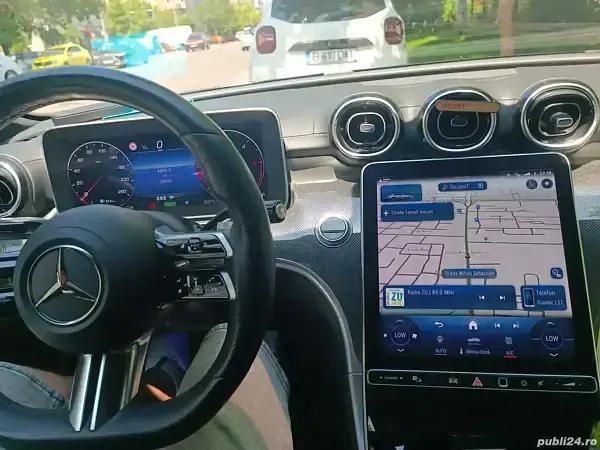 Negru Utilizat 2022 Mercedes C220 AMG Berlinǎ | 43.000 EUR - Imagine 1/4