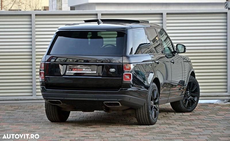 Second-hand Land Rover Range Rover Vogue 404 CP (297 kW) 2019 Negru SUV