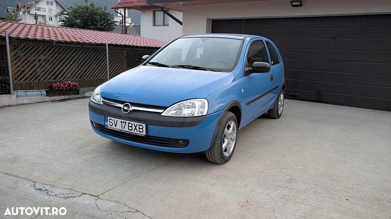 Culoarealbastru Utilizat 2002 Opel Corsa Hatchback | 1.200 EUR (Preț bun) - Imagine 1/4